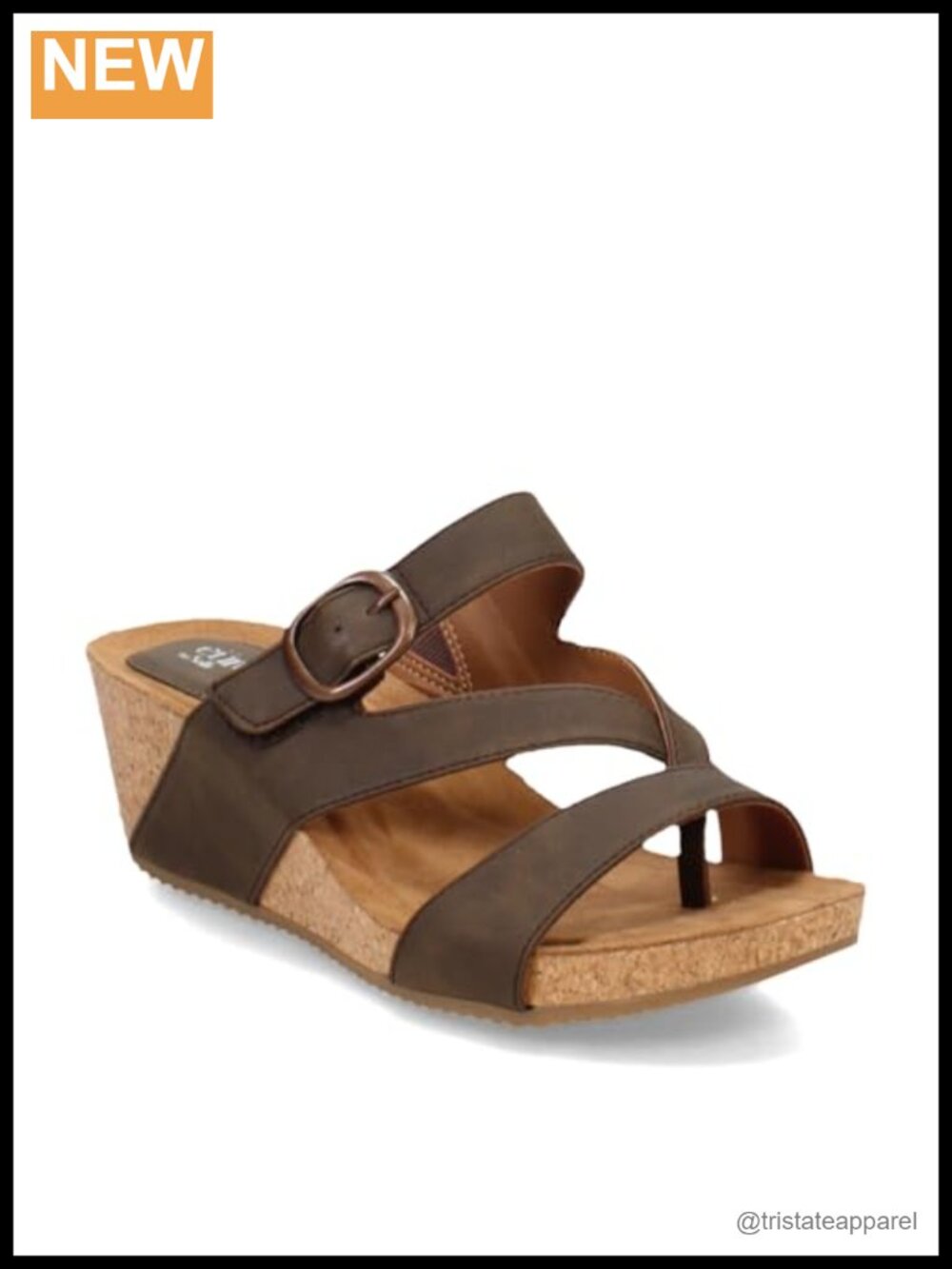 Eurosoft by Sofft Emrie Wedge Thong Sandals Comfort Cushioned Slip On